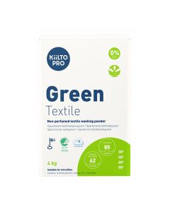 Kiilto Pro Green Textile kirjopyykinpesujauhe 4kg hajustamaton