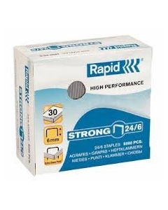 Rapid Strong 24/6 nitomanasta galvanoitu 5000kpl