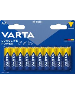 Varta Longlife paristo AA LR6 20kpl