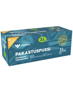 Fredman pakastuspussi 3L 65kpl