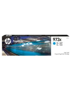 HP no.973X F6T81AE cyan mustevärikasetti