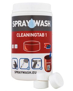 SprayWash Cleaning Tab1/punainen kalkinpoistoaine tabletti hajustamaton 14kpl