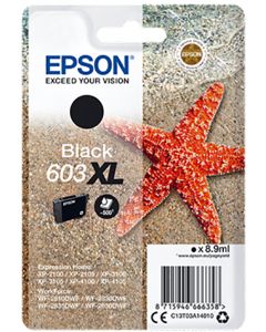 Epson 603XL C13T03A14010 musta mustevärikasetti