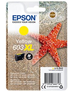 Epson 603XL C13T03A44010 yellow mustevärikasetti