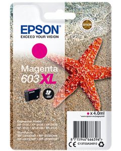 Epson 603XL C13T03A34010 magenta mustevärikasetti